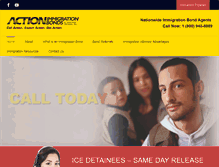 Tablet Screenshot of immigration-bail-bonds.com